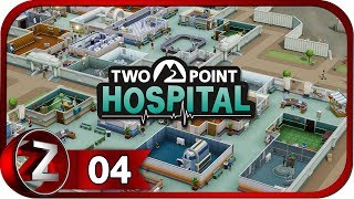 Two Point Hospital Прохождение на русском #4 - Новые корпуса и кардиология [FullHD|PC]