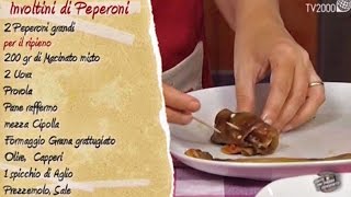 Involtini di peperoni in due minuti