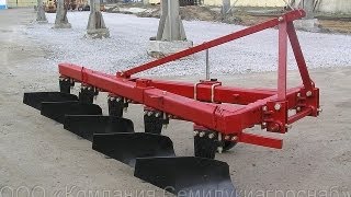Сборка плуга ПЛН-5-35 для трактора Т-150К