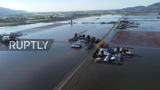 Canada: Abbotsford fields remain submerged following flooding