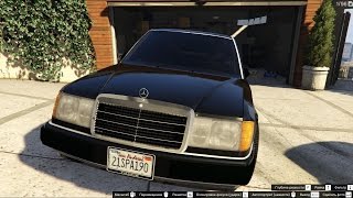 GTA 5 1992 Mercedes Benz 250D W124