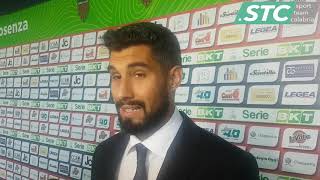 Anibal Capela dopo Cosenza-Venezia 1-1 [1/05/2019]
