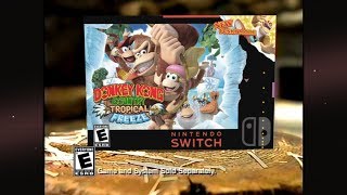 Donkey Kong Country Tropical Freeze '90s Style Commercial - Retro Nintendo Switch