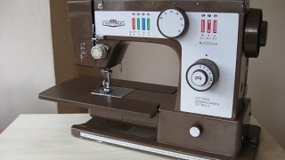 Victoria Super Deluxe 118F Nähmaschine Sewing machine Швейная машина test