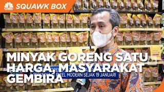 Minyak Goreng Satu Harga, Masyarakat Gembira