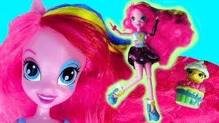 My Little Pony Pinkie Pie Equestria Girls Singing Doll Rainbow Rocks Toy Review Opening MLP