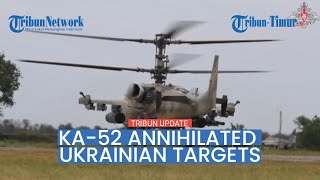 Ka-52 in combat mode, Russia attack heli annihilates target
