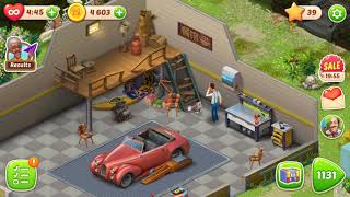 HOMESCAPES Story Walkthrough Gameplay #26 - Garage - Day 3 (iOS, Android)