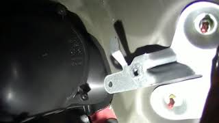 снимаем вентилятор печки,ford fiesta 2005