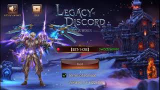 Legacy of discord - new update - CHANGE CHARACTER - and new metamorph