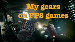 What's in my bag? unboxing my FPS Gears (Razer tartarus v2 + Steelseries Rival 110)