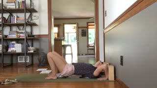 Eka Pada Viparita Dandasana