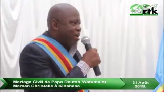 MARIAGE CIVIL DE PAPA DEUTSH ET MAMAN CHRISTELLE