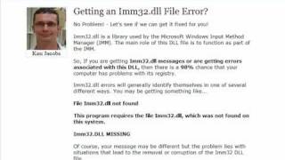 Imm32.dll Error Fix - Imm32dll.com
