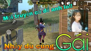 [Garena Free Fire] nhảy dù cùng bạn nữ xinh gái | đã XINH lại còn CHƠI hay | Lão Gió