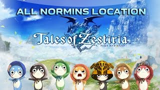 Tales Of Zestiria - All Normins Location / Местонахождение Норминов