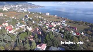 Органный зал Ливадии Крым ЮБК с высоты птичьего полета
