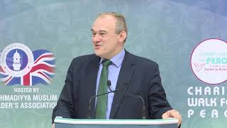 Rt Hon Edward Davey Ansar Charity Walk Cheque Presentation 2018