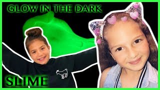 GLOW IN THE DARK SLIME "CRAZSLIMY CREATIONS " SISTER FOREVER