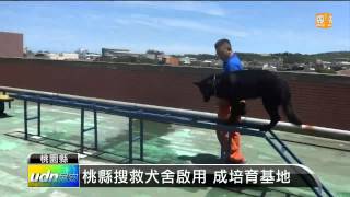 【2014.07.08】全國最高 桃縣"搜救犬舍"落成 -udn tv