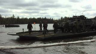 Armed Forces from Petawawa Ontario In Action