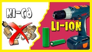 Переделка шуруповерта на Li-Ion.
