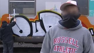 Paris underground graffiti gang