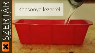 Szertár - Kocsonya lézerrel