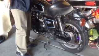 Kickstarting a Honda Gold Wing