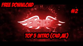 Топ 5 Интро №2 (C4D,AE)+Free Download