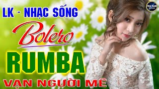 Chuyện ba người - LK nhạc sống rumba gái quê - Người mẫu 2k2 xinh lung linh .