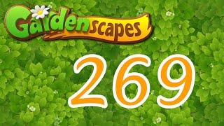 Gardenscapes level 269 Walkthrough