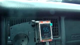 Калибровка спидометра БК по GPS Audi80