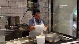 Mozzarella Making at Eataly - Los Angeles