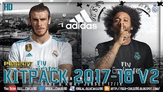 PES 2017 Kitpack 2017-18 V2 HD By Geo_Craig90 [AIO]
