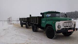 Элемент "Заезд в бокс". Категория  "CE" |  Element Reverse the truck with a trailer. Category "CE"