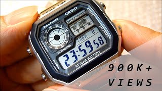 CASIO "Bond Style" AE-1200WHD-1AV [HD]