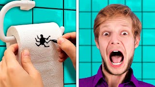 Best prank challenges|| DIY Funny hacks & tricks for prank wars with your friends