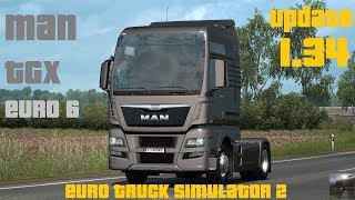 ? Euro Truck Simulator 2  ✅ Update 1.34   NEW Truck added ➡️ MAN TGX Euro 6 ㅋㅋㅋㅋ ? LiVE ⚡️ (short)