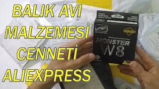 #AliExpress Balık Av Malzemeleri Toplu Paket Açılışı 1