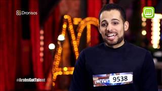 Dronisos's drones and Hashem at Arabs'Got Talent 2019