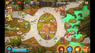 Castle Defens 2 game play stage 5-3