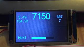 Nextion and Teensy 3.2 Different Background