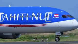 1er Vol Commercial du "Fakarava" d'Air Tahiti Nui (F-OMUA) - Tahitian Dreamliner