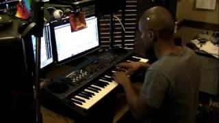 Emotional Inspiring Piano Freestyle by Visually Impaired Producer Taurus James| Django Unchained