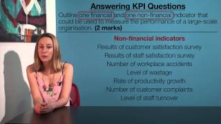 VCE Business Management - Answering KPI Questions