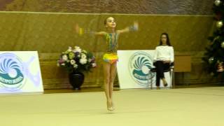 18.12.2014 - СПБ - Соревнования СДЮШОР ЦХГ "Жемчужина" - Алиса Раменская - 2006