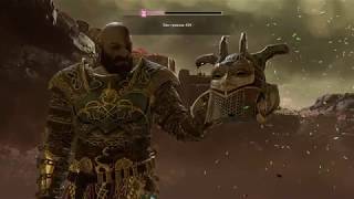 God of War 4 Валькирия Хильдр (Нифльхейм) Даже без спец. брони..