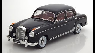 Modelissimo: KK-Scale Mercedes 220S (W180II) Limousine 1956 black 1/18