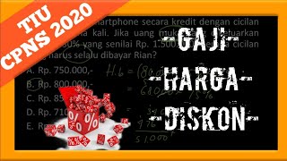 Soal TIU CPNS - Gaji Harga dan Diskon